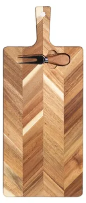 Obrázek produktu pro HOMLA Servírovací prkénko s nožem, 48 × 20 cm