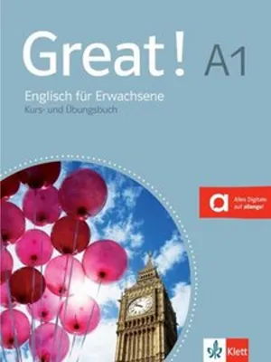 Produktbild von Great! A1 Englisch für Erwachsene. Kurs- und Übungsbuch + Audios online