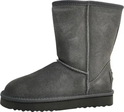 Produktbild von OOG  Damenschuhe Stiefel Gefüttert Grau Freizeit, Schuhgröße:41 EU