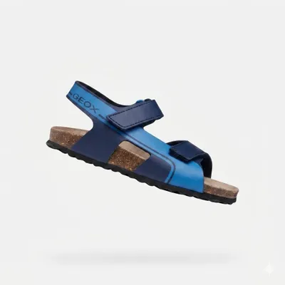 Produktbild von Geox Blaue Jungensandalen Ghita 25