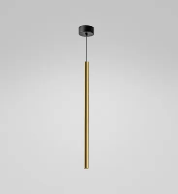 Produktbild von Thalassia S/G Pendelleuchte Gold 7W LED 3000K 398lm 18° - Gealuce Pendelleuchte aus satiniertem Aluminium, modernes Design
