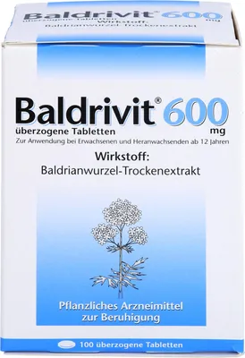 Immagine prodotto di Baldrivit 600 mg compresse per la tranquillita', 100 compresse