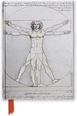 Produktbild von Da Vinci: Vitruvian Man (Foiled Journal)