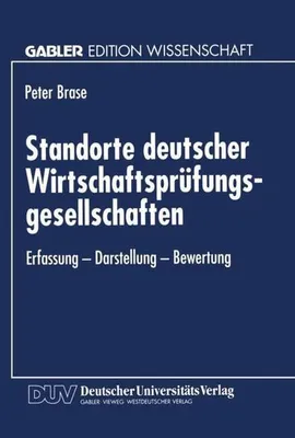 Obrázok produktu pre Standorte deutscher Wirtschaftsprüfungsgesellschaften