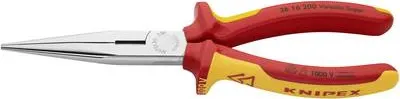 Immagine prodotto di Knipex 26 16 200 SB Pinza a becchi tondi 200 mm
