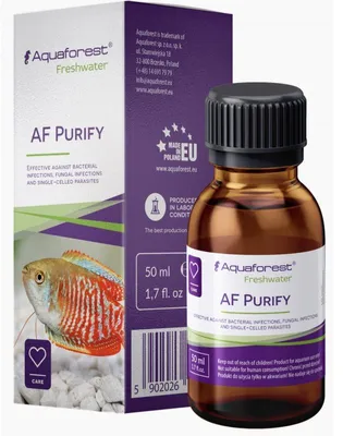 Produktbild von Aquaforest Purify 50ml (gegen Bakterien, Pilze)