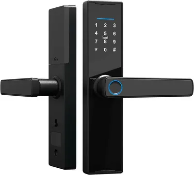 Produktbild von Tuya Smart Türschloss Fingerabdruck mit Code, RFID & App Steuerung