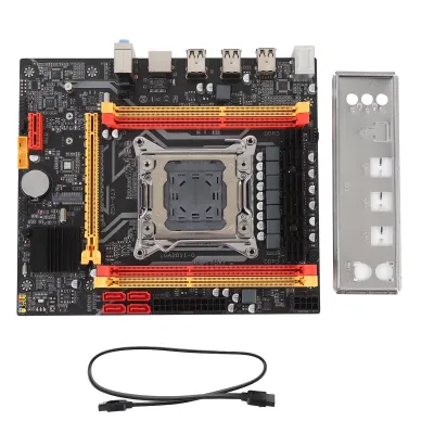 Zdjęcie produktu dla Płyta główna do komputerów z procesorami z serii LGA2011-0, 4 gniazda pamięci RAM DDR3, interfejs M.2, bateria 240 mAh, płyta główna do gier