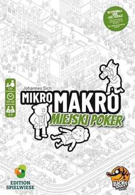 Immagine prodotto di MicroMacro 2 Gioco del poker urbano