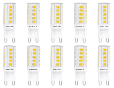 Produktbild von Asalite LED Einstecklampe G9 3W 330lm 4000K Weiß 10 St.