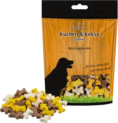 Produktbild von 2 kg Schecker Mini Knochen Mix - Mini-Keksmischung aus Fleisch und kernigem Getreide