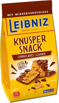 Produktbild von Bahlsen Leibniz - Kekse Knusper Snack Cornflakes Schoko - 150g