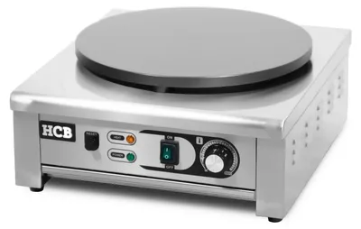 Produktbild von HCB Crêpe-Bratplatte - 230V - Edelstahl - 1111