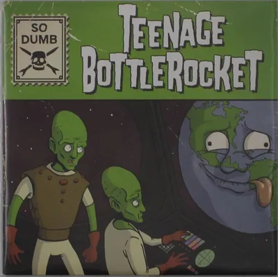 Obrázok produktu pre Teenage Bottlerocket: So Dumb/So Stoked (Pink Vinyl)