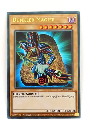 Produktbild von Yu-Gi-Oh! Dunkler Magier- LC01-DE005 - Limitierte Auflage - Ultra Rare