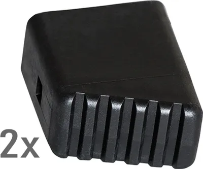 Produktbild von Euroline Leiterfuß 33x20mm Paar
