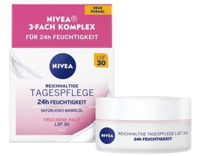 Produktbild von Nivea Gesichtscreme mit Mandelöl & Magnolienextrakt, 50ml