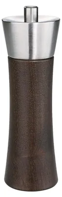 Pfeffermühle aus Holz, Walnuss dunkel, 18 cm