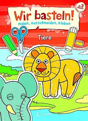 Obrázek produktu pro loewe verlag gmb WIR BASTELN! TIERE