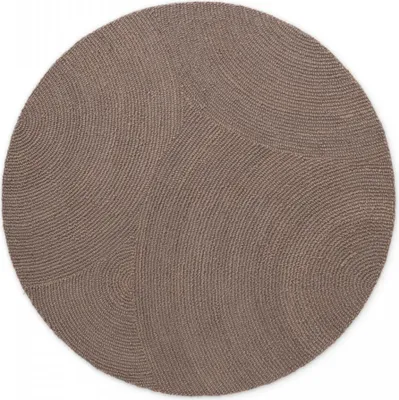 Obrázok produktu pre 200x200 (priemer) kruh Kusový koberec Eleni 106219 Taupe kruh