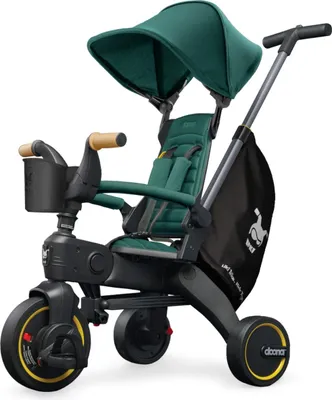 Produktbild von Doona Liki Trike s einklappbares Dreirad Racing Grün