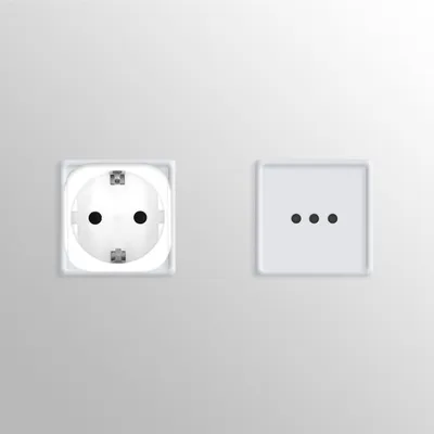 Produktbild von kwmobile 2x Reiseadapter Italien Typ-L - Reise Adapter Reisestecker Schuko EU zu Typ L Steckdose in z. B. Italien - Stromadapter Urlaub Weiß