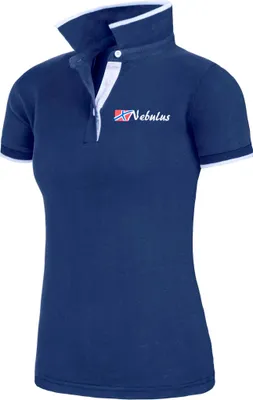 Produktbild von Nebulus Poloshirt LASTONE Damen, Shirt, Sweatshirt, Polo, P6756 - Damen, navy-weiß, L/40