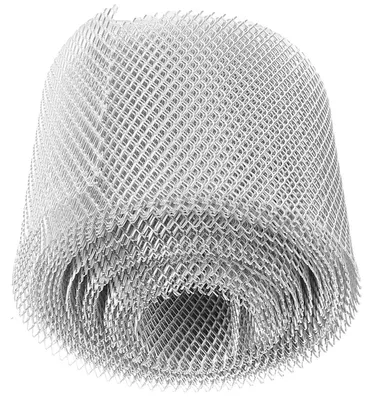Dachrinnenschutz aus Aluminium, zuschneidbar, 600x15 cm