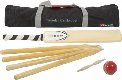 Immagine prodotto di Set da cricket in legno -  India - in borsa - Ramcricket
