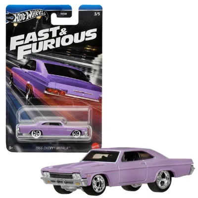 Zdjęcie produktu dla Hot Wheels Fast & Furious HRW53, Samochód, 3 lat(a), Metal, Fioletowy