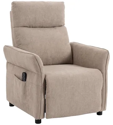 Produktbild von HOMCOM Relaxsessel, TV-Sessel mit Massage & Wärme, Braun