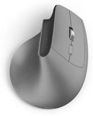 Produktbild von Hama EWM-700R, rechts, Vertikale Ausführung, Optisch, RF Wireless + Bluetooth, 2400 DPI, Anthrazit