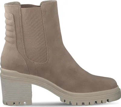 Produktbild von s.Oliver Damen Chelsea Boot Blockabsatz Stretcheinsatz 5-25461-39, Größe:40 EU, Farbe:Braun