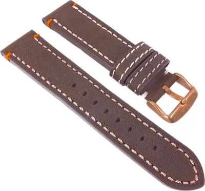 Produktbild von s.Oliver SO-2949-LQ | Uhrenarmband Leder braun 22mm