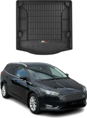 Produktbild von OMAC Gummi Kofferraumwanne für Ford Focus Turnier 2010-2018 TPE Laderaumwanne