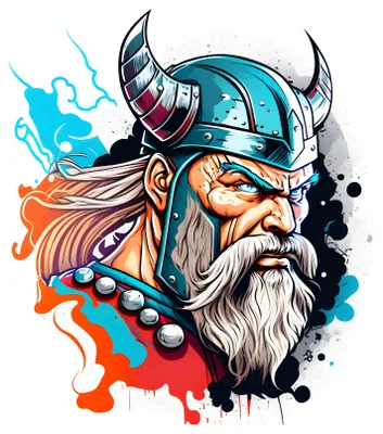 Productafbeelding van Vikings-stickers voor auto, motor of fiets