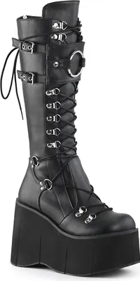 Produktbild von KERA-200 Damen Boots von DemoniaCult, Schwarz EU 41, US 11
