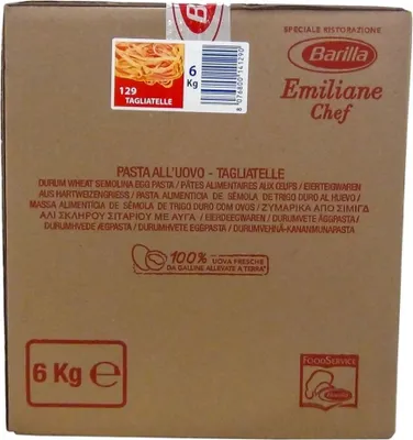 Zdjęcie produktu dla Barilla Tagliatelle żółte z jajkiem 6kg