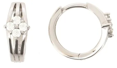 Produktbild von Miamar 05.2049.1 Damen Creolen Silber Weiß