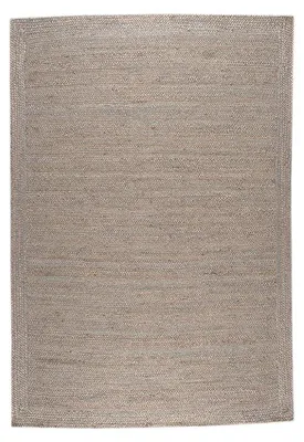 Produktbild von Teppich aus Jute in Fair Grau, rund, mit einem Durchmesser von 1,9 Metern