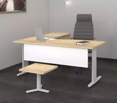 Image de Bureau d'angle Bureau Ameublement Meubles Bureaux 180x160 Tables