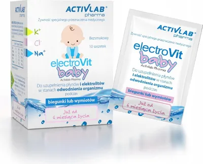 Zdjęcie produktu dla ElectroVit® Baby PURE efektywne nawodnienie dla dzieci Activlab Pharma