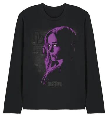 Produktbild von Daredevil - T-Shirt für Herren/Damen Uni, Langärmlig TV34576 (L) (Schwarz)