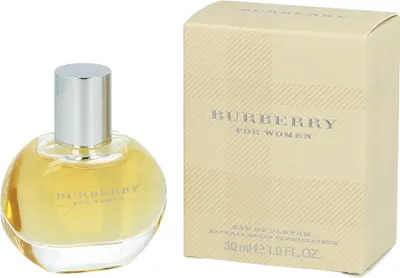 Produktbild von Burberry For Women, Frauen, 30 ml, Nicht nachfüllbare Flasche, Apfel, Schwarze Johannisbeere, Zedernholz, Jasmin, Laubmoose, Sandelholz, Moschus, Vanille