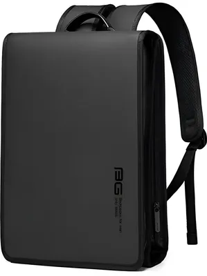 Productafbeelding van CarryQuest® - Rugzak voor heren - waterafstotend met laptopvak (14,1 inch) - Zwart