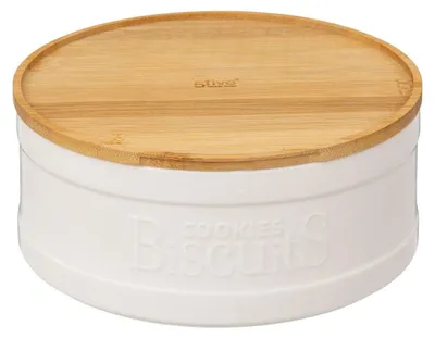 Produktbild von 5 five simply smart naturéo Keksdose aus Keramik, weiß