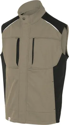 Produktbild von Kübler Activiq Weste sandbraun/schwarz Gr. 3XL