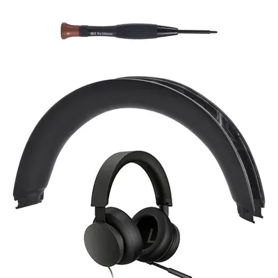 Produktbild von Ersatz Kopfband/Polster – Kompatibel mit Microsoft Xbox Stereo Kopfhörern, einfache DIY Montage, Schwarz