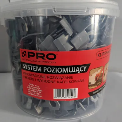 Produktbild von Pro Fliesennivelliersystem für 400 Stück Clips 1.0mm