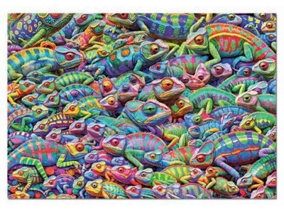 Produktbild von Educa Caos Camaleonico Extreme Puzzle 1000 Stücke Mehrfarbig  Kinder Mehrfarbig One Size